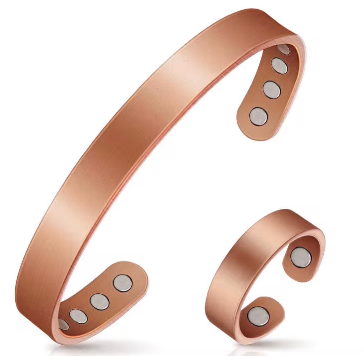 Smooth Bracelet + Ring Set